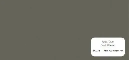 Color verde apagado sólido con un rectángulo blanco que contiene el texto: