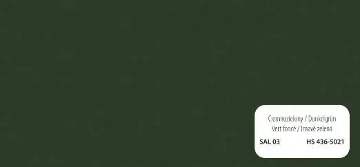 Fondo verde oscuro con un pequeño rectángulo blanco que contiene el texto: