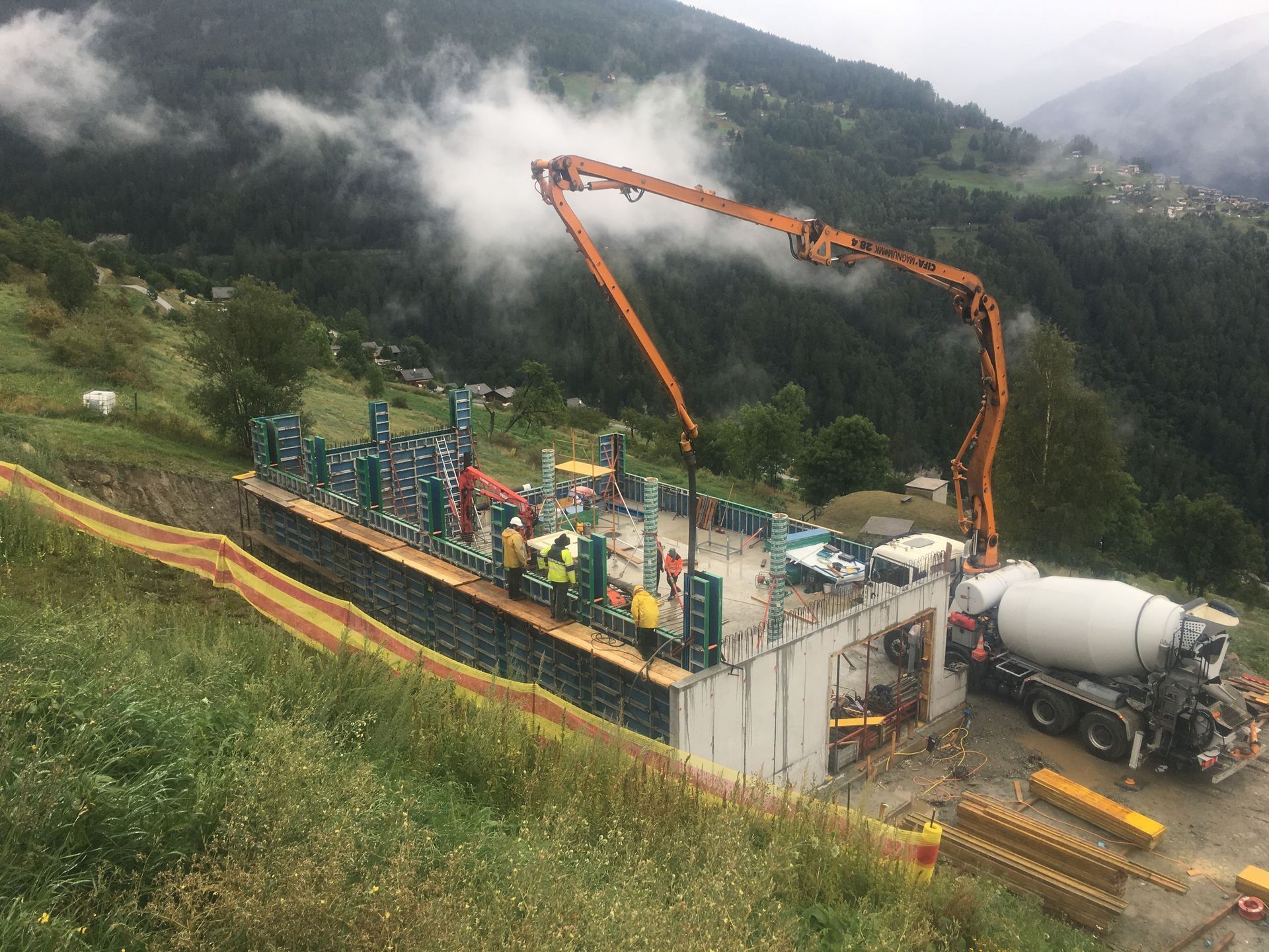 Oleinna Construction Sàrl - Bâtiment, génie civil - Evolène