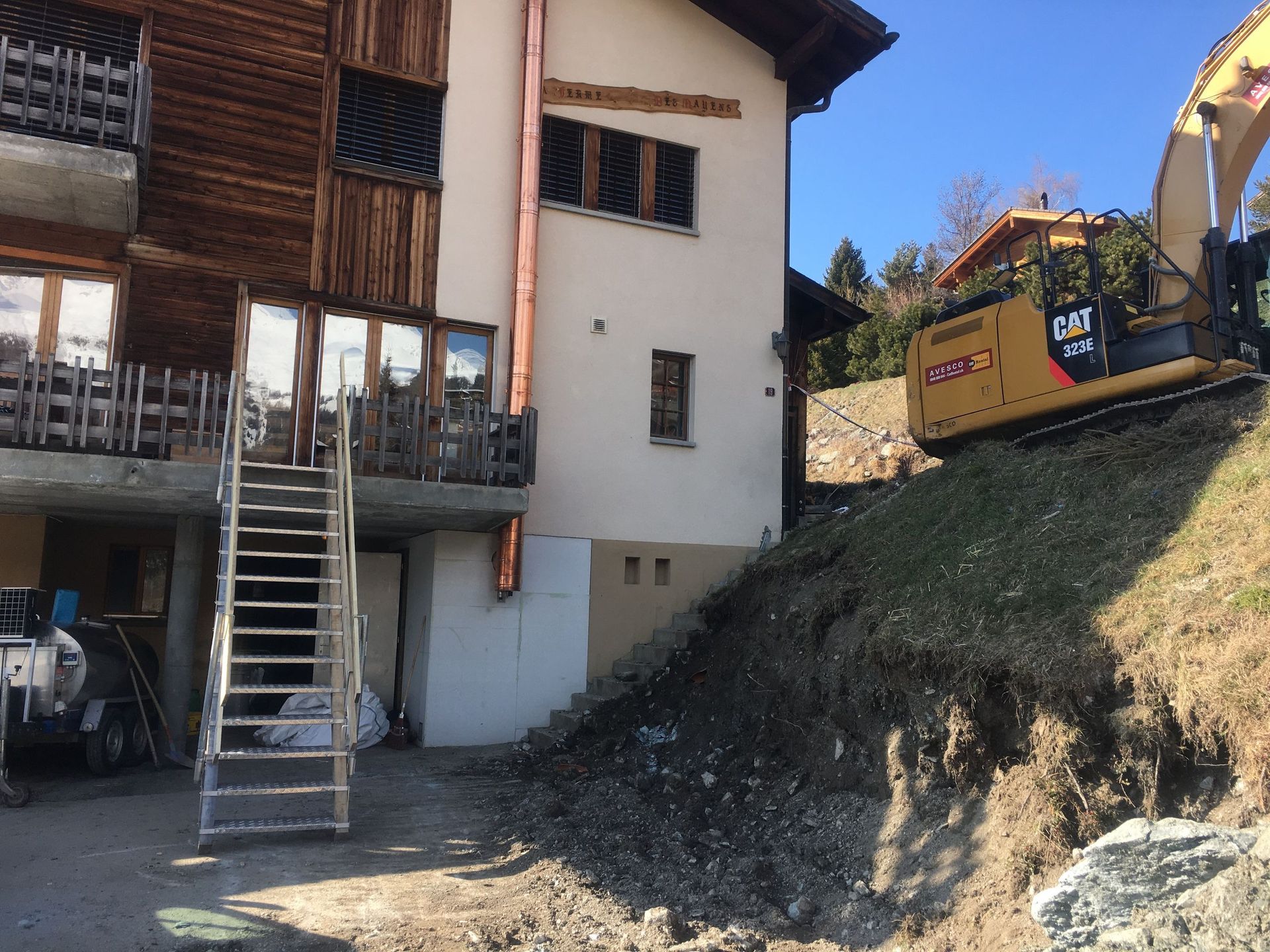 Oleinna Construction Sàrl - Bâtiment, génie civil - Evolène