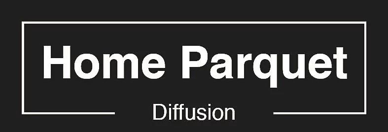 Le logo de la société « Home Parquet Diffusion » 