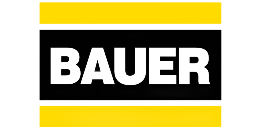 Le logo de la société Bauer