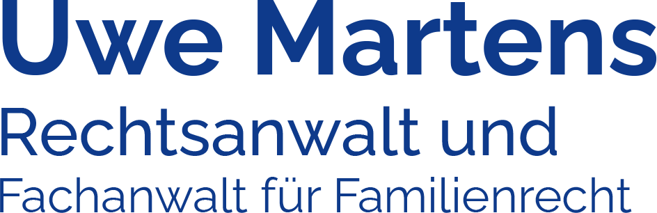 Uwe Martens Rechtsanwalt und Fachanwalt für Familienrecht