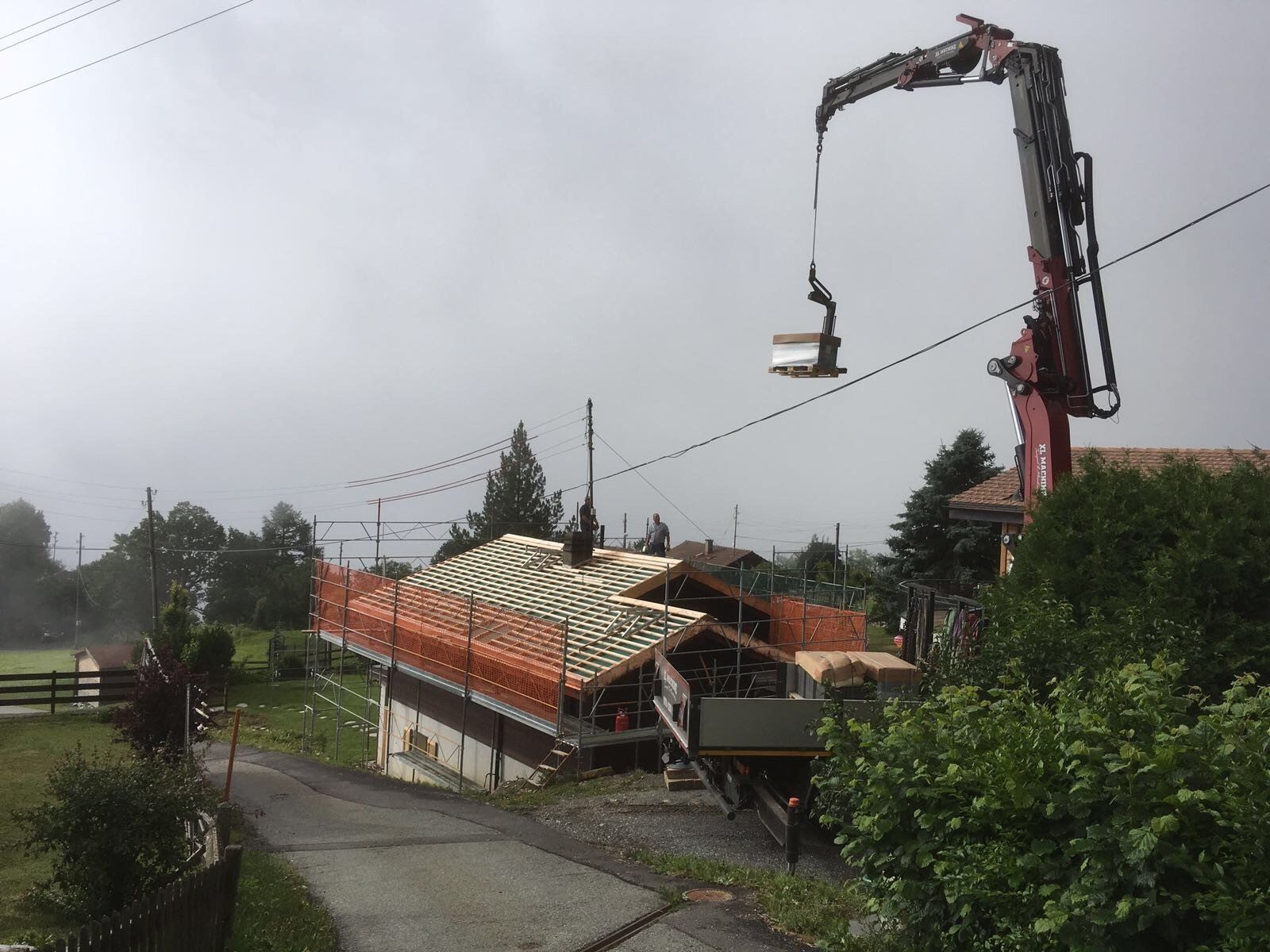 Rénovation toiture et isolation - Christophe Gerber Sàrl - Ravoire