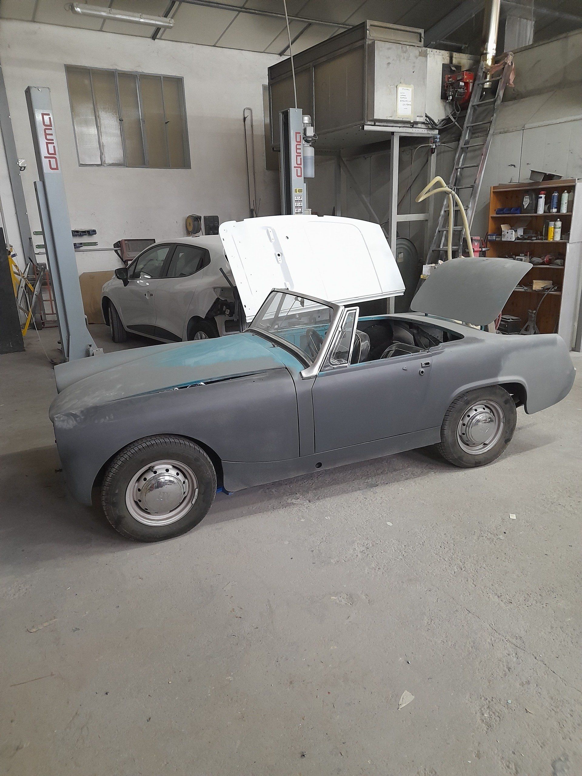 Réparation carrosserie voiture ancienne