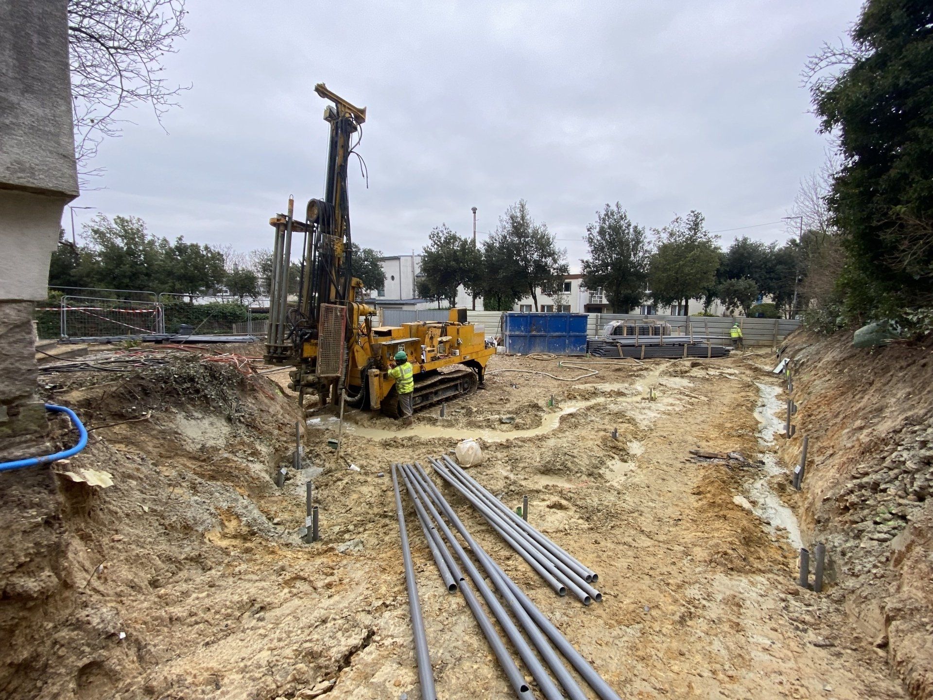 cavité - remplissage - comblement - carrière