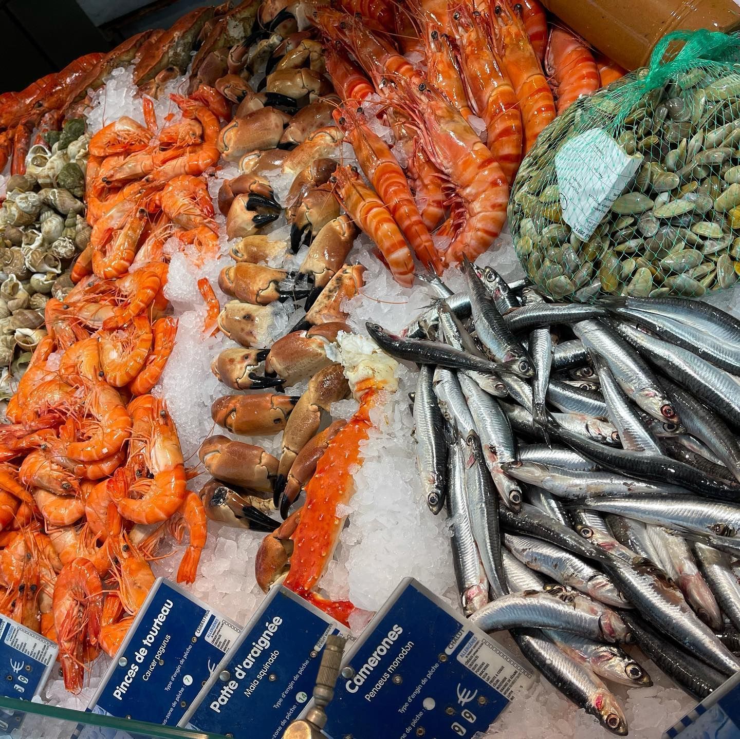 Stand de la poissonnerie
