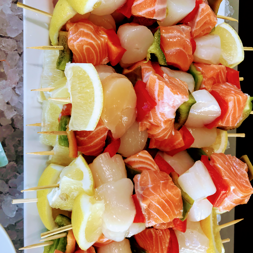 Brochettes de poisson