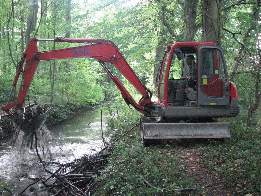Nettoyage de rivière