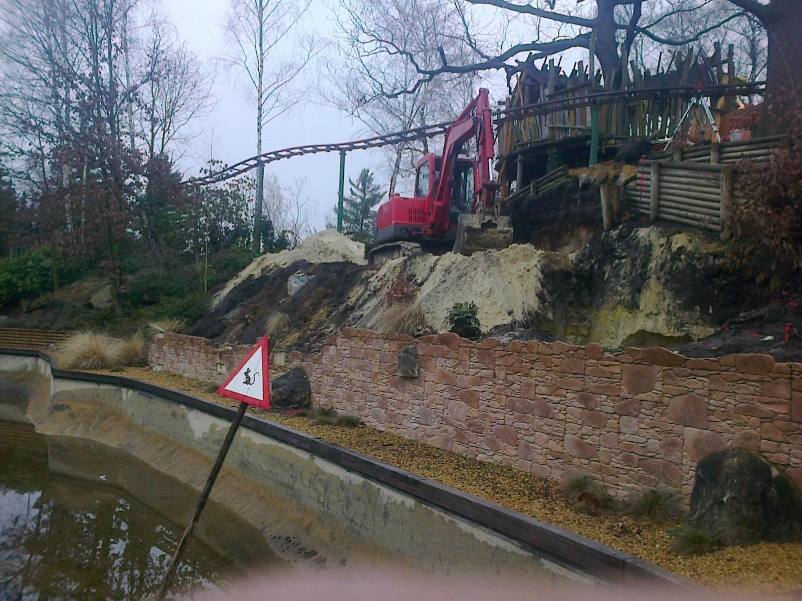Terrassement zone de loisir parc Astérix