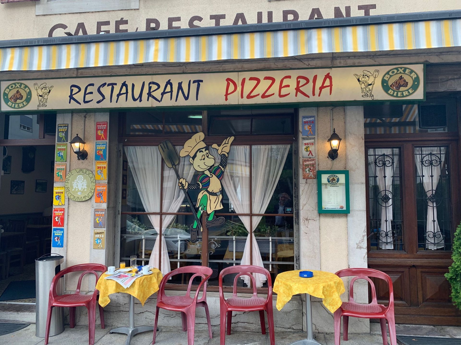Café Restaurant du Nord - menu banquet