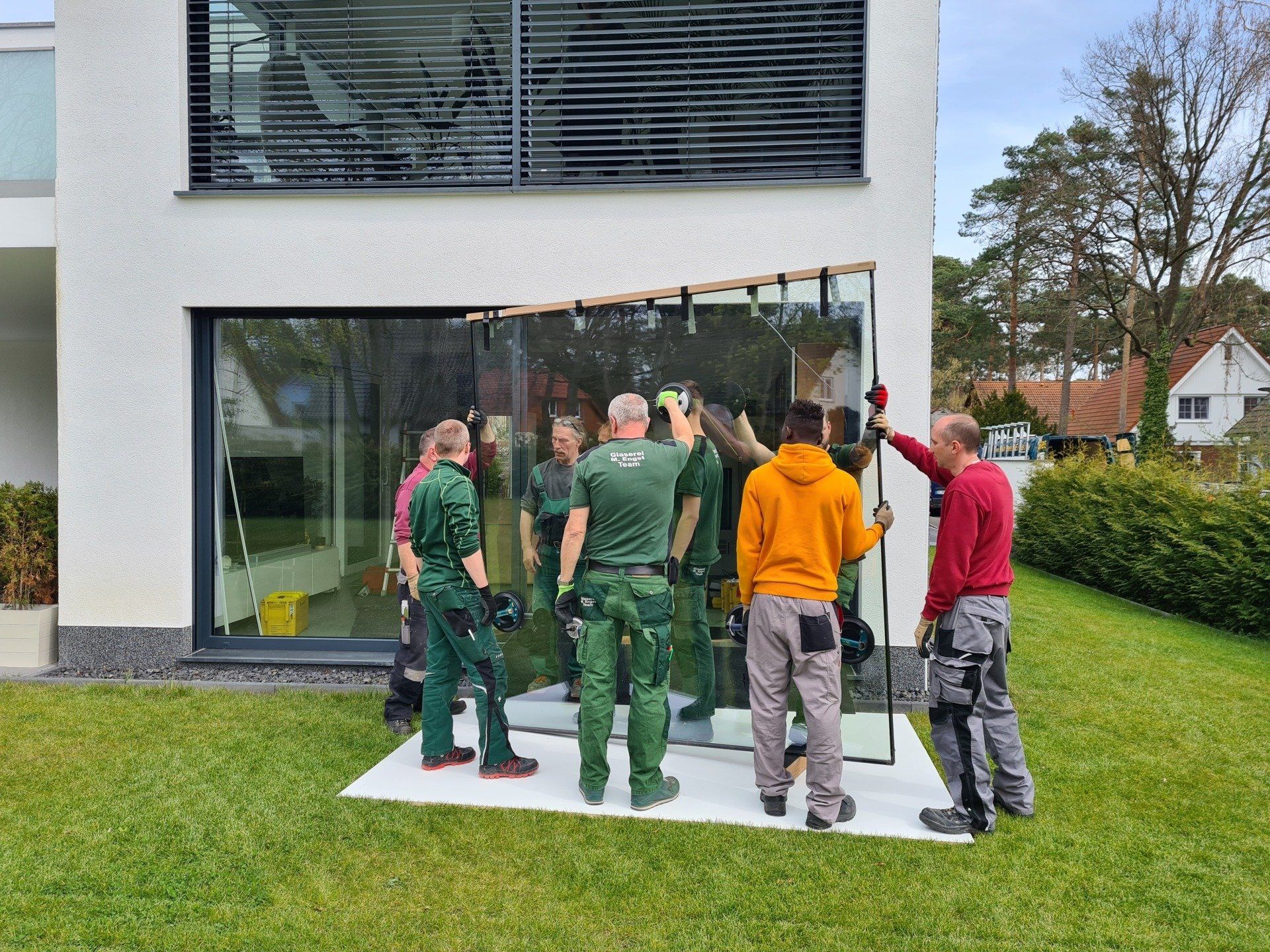 Glaserei Engst – Insektenschutztür