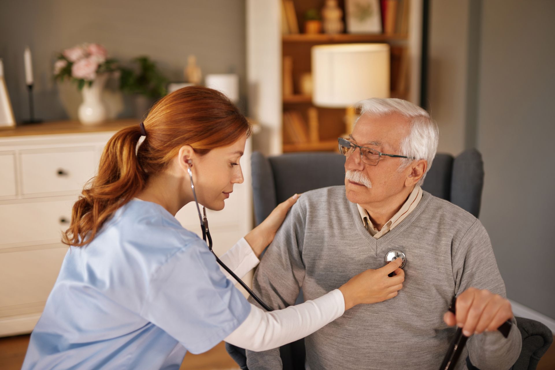 Docteur avec un stéthoscope