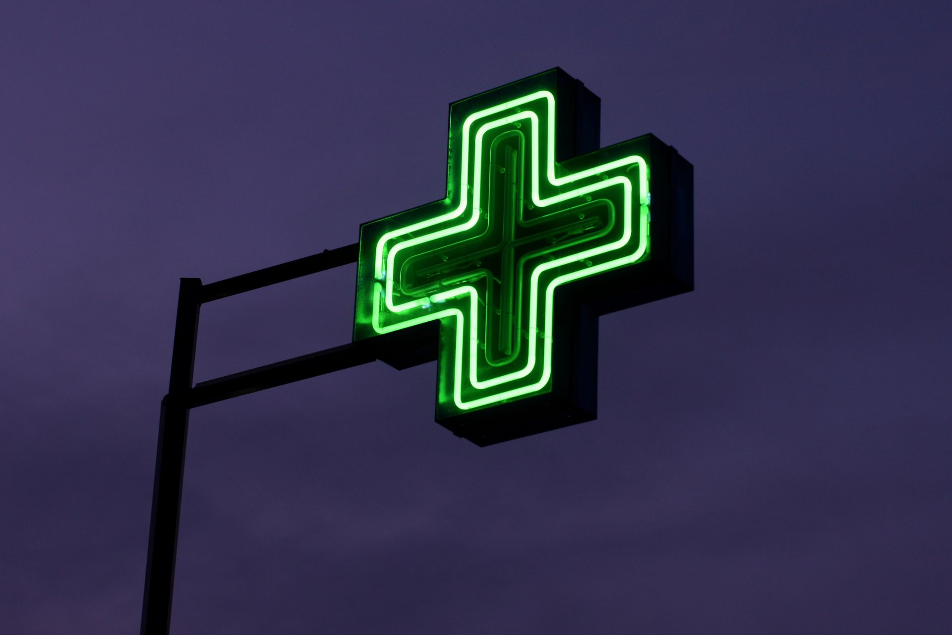 Une pharmacie de nuit