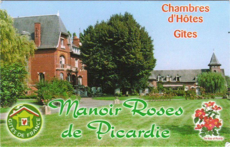 Manoir Roses de Picardie à Carrépuis dans la Somme