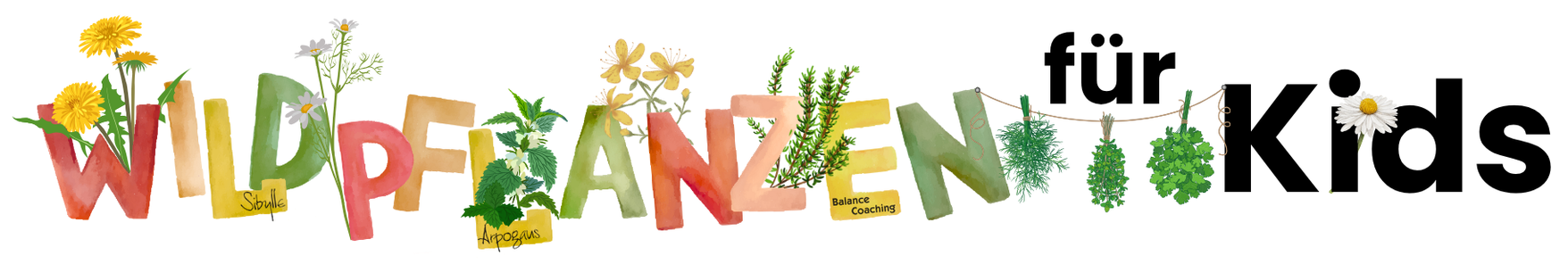 Wildpflanzen entdecken für Kids Sibylle Arpogaus