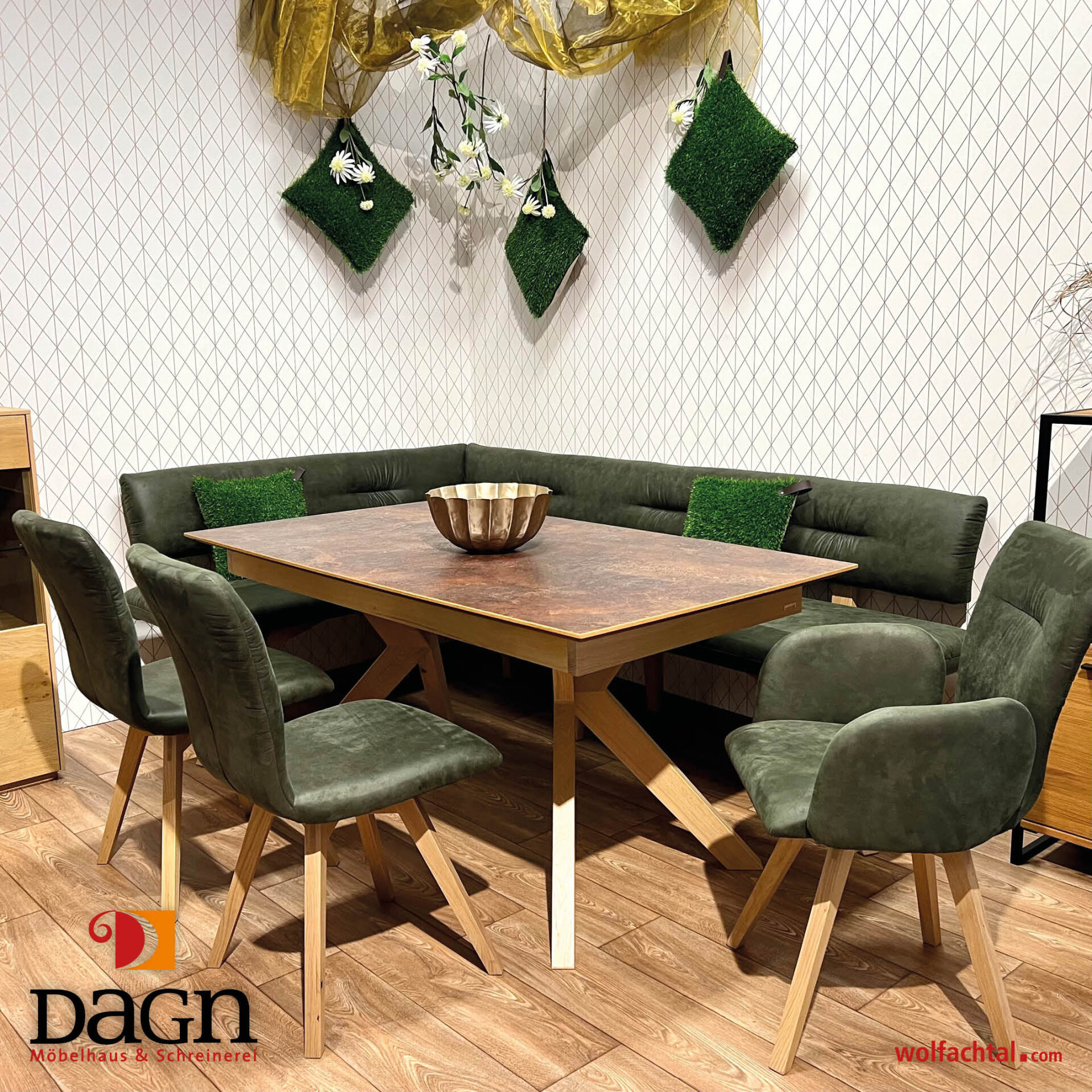 Küche mit Möbeln der Möbel Dagn GmbH & Co. KG