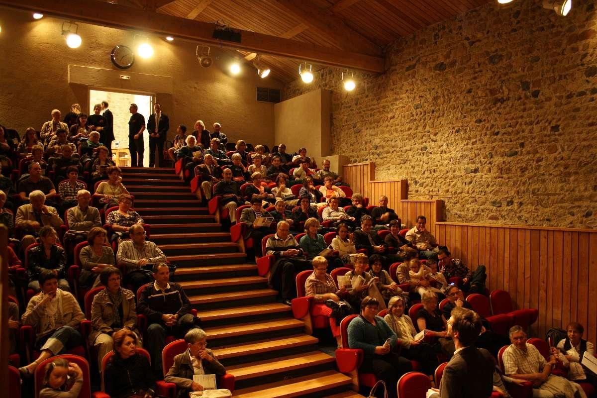 Auditorium 100 places Château de Bouthéon Loire