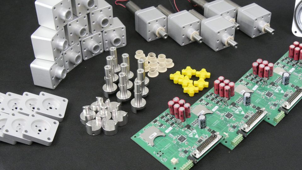 Zwitscherkiste Platinen, Bauteile