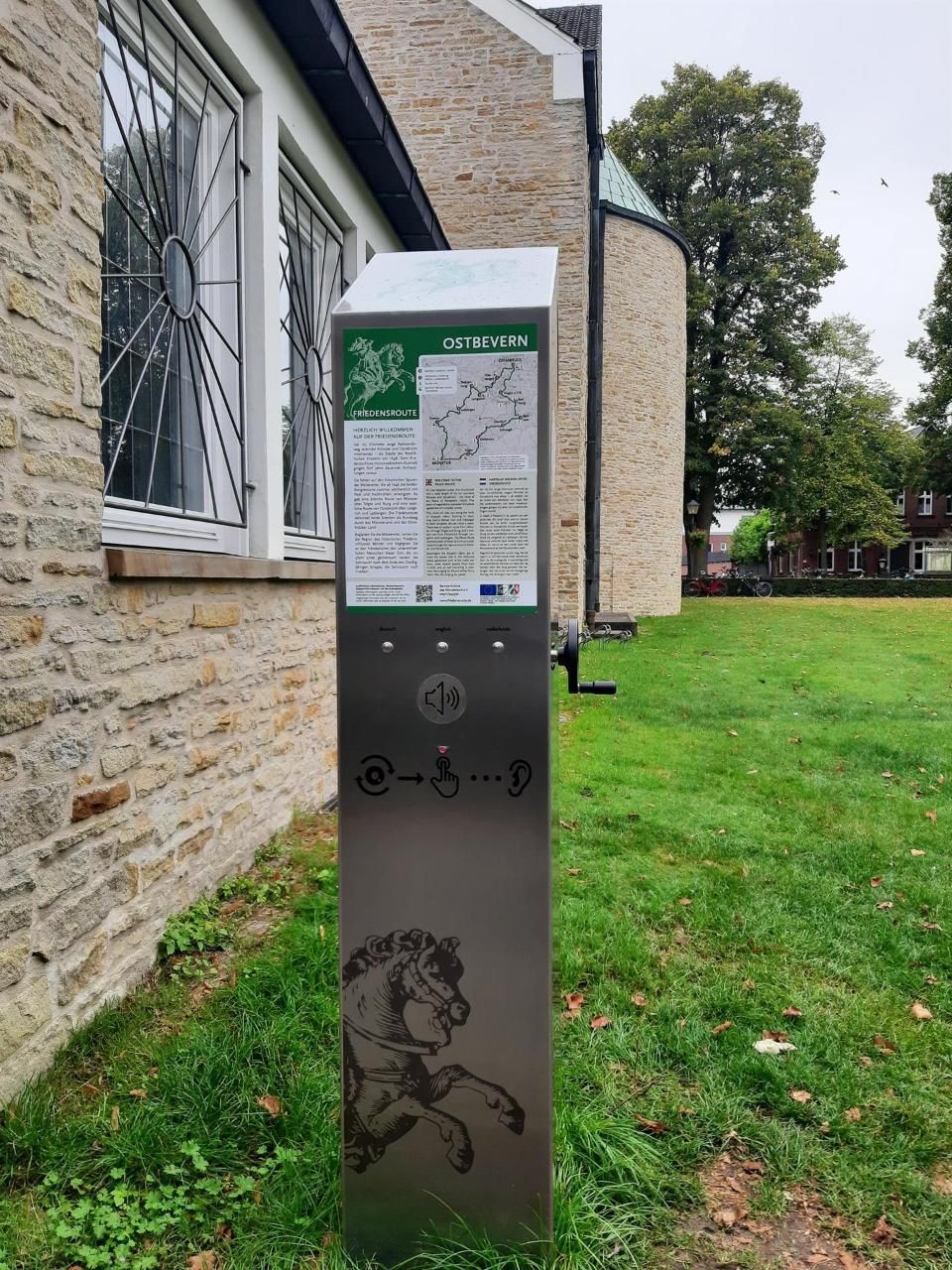 Zwitscherkiste Audiostation für mehr Natur, Metallbau