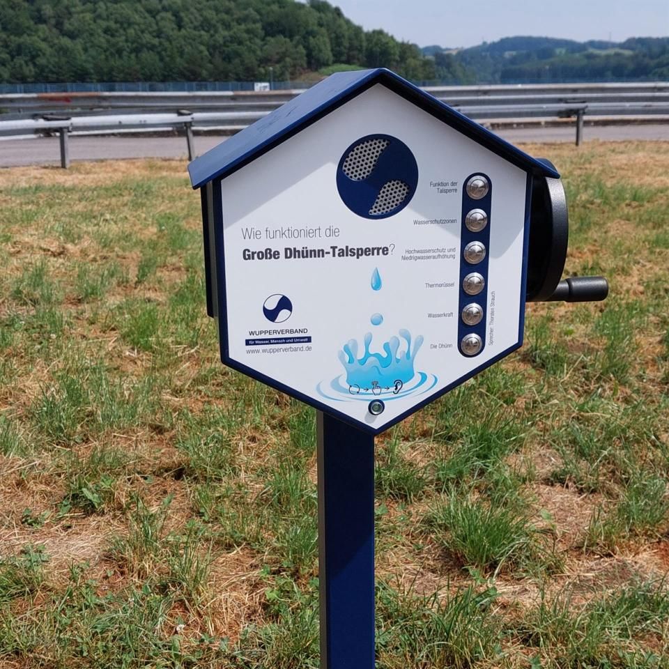 Zwitscherkiste Audiostation für mehr Natur, Metallbau