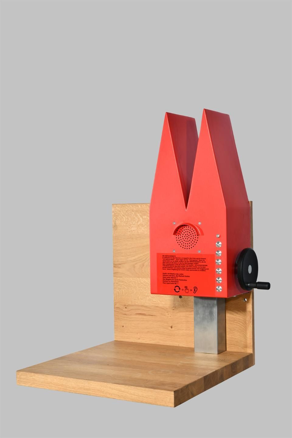 Zwitscherkiste Audiostation für mehr Natur, Metallbau