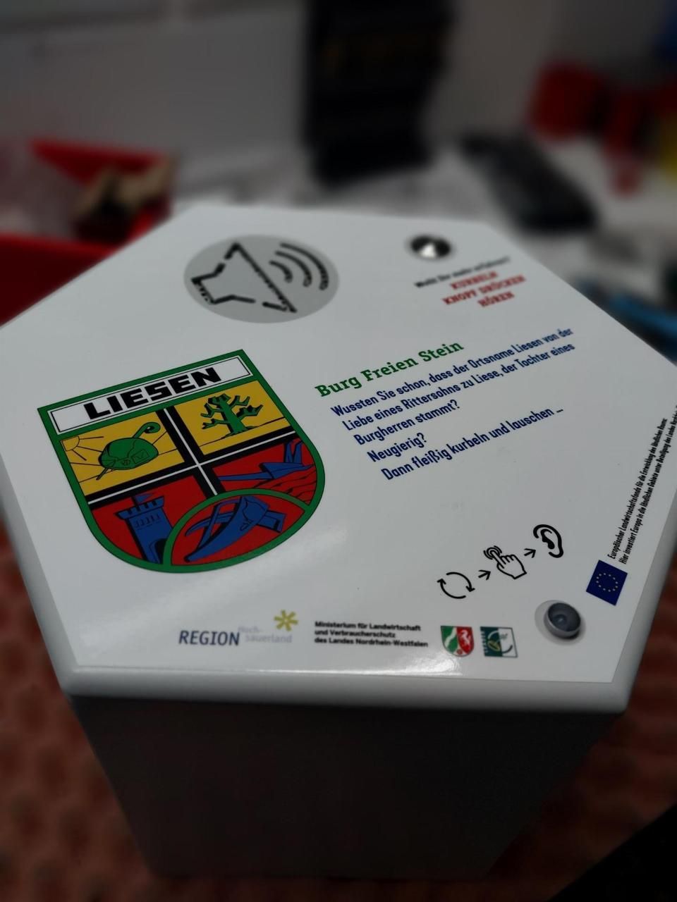 Zwitscherkiste Audiostation für mehr Natur, Metallbau