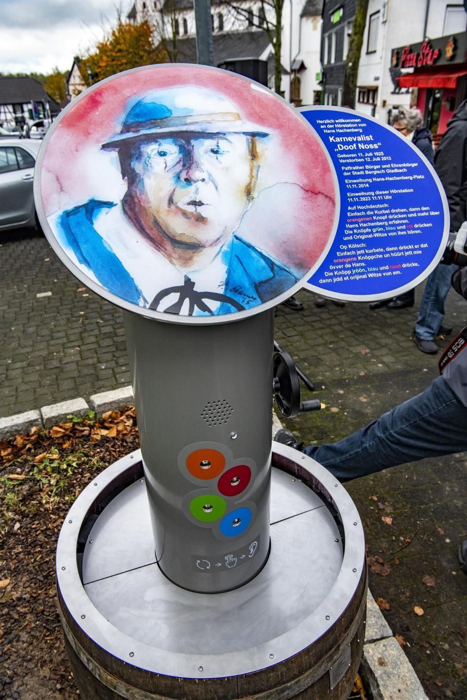 Zwitscherkiste Audiostation für mehr Natur, Metallbau