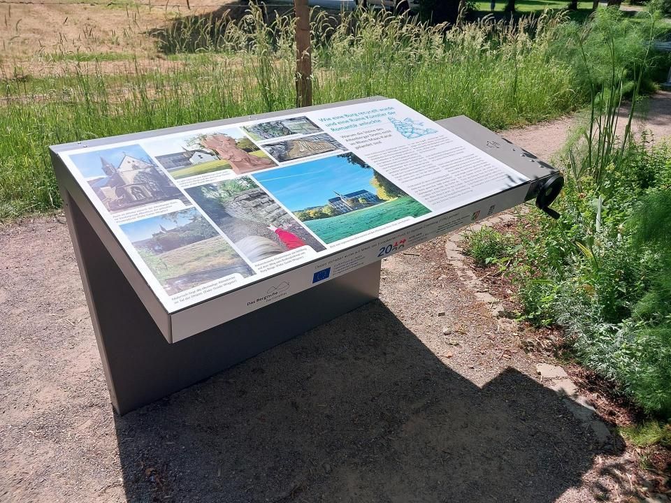 Zwitscherkiste Metallbau Dörich Infotafel