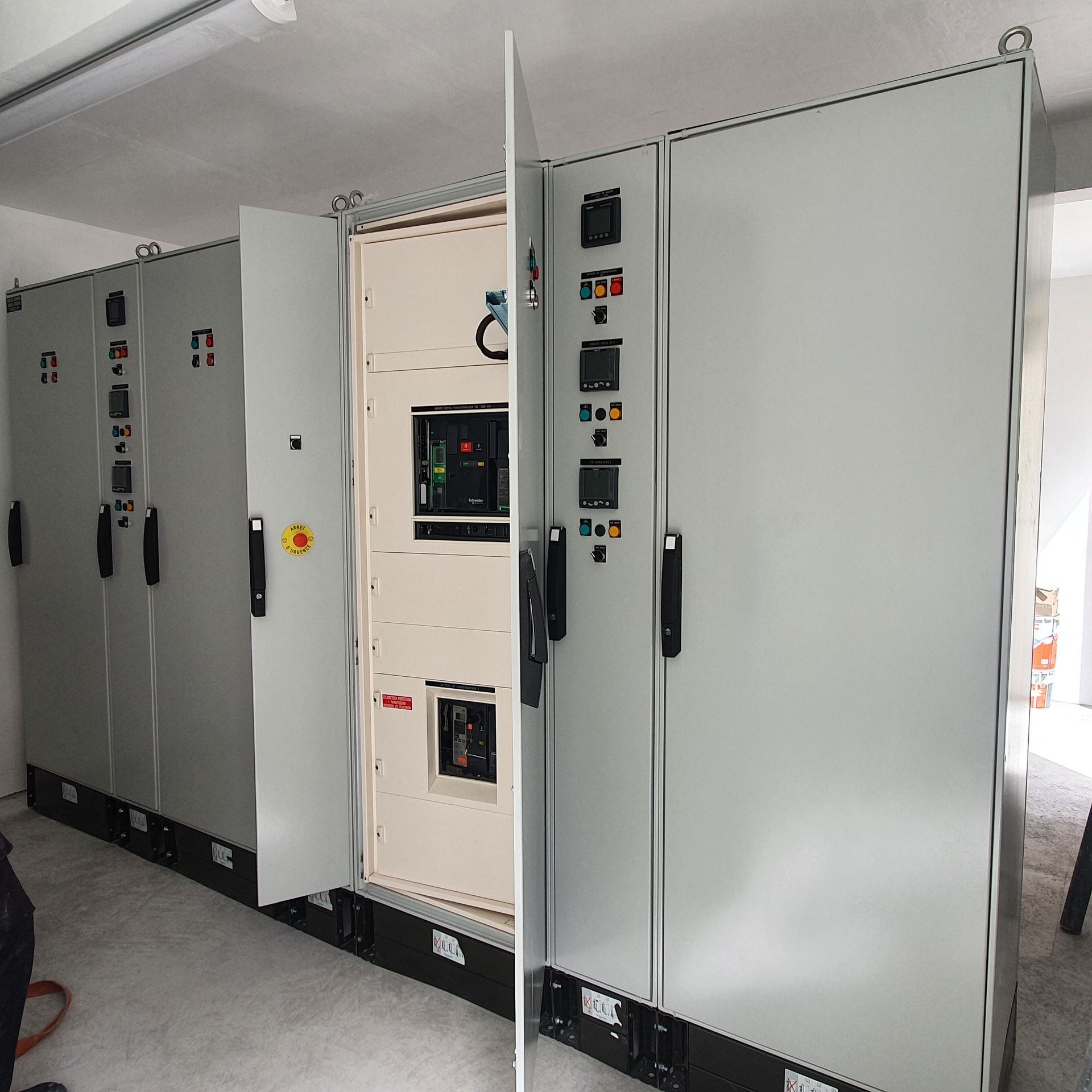 Installation d'un groupe électrogène