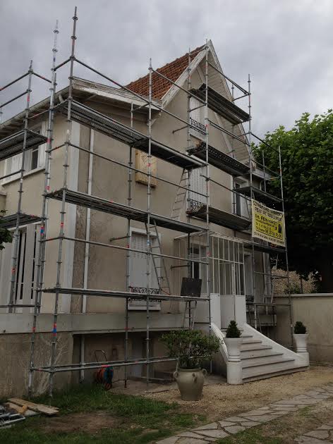 Ravalement de façade avant