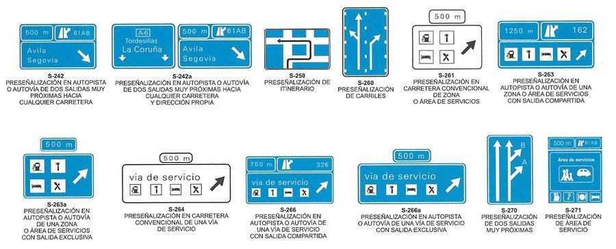 Un montón de carteles azules sobre un fondo blanco.