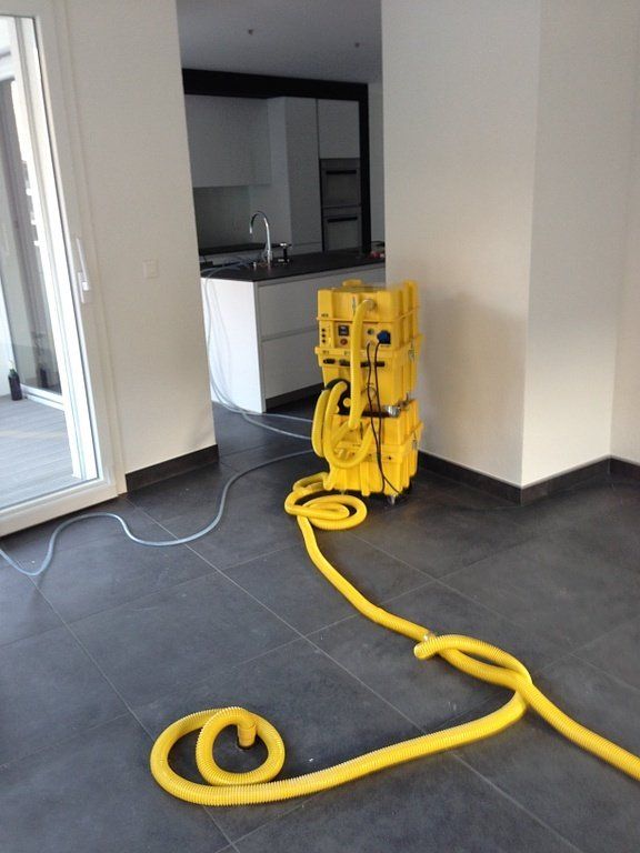 Lugon assechement - Martigny - déshumidificateur