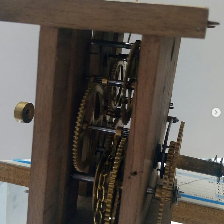 Horloger vieux mécanismes