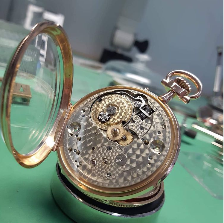 Restauration montre gousset