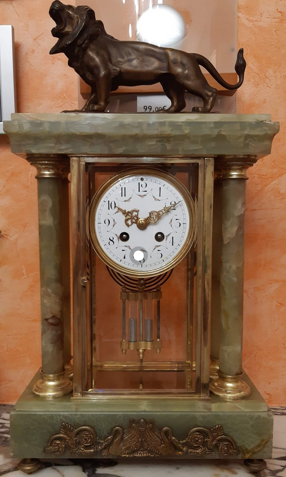 Réparation horloge cheminée