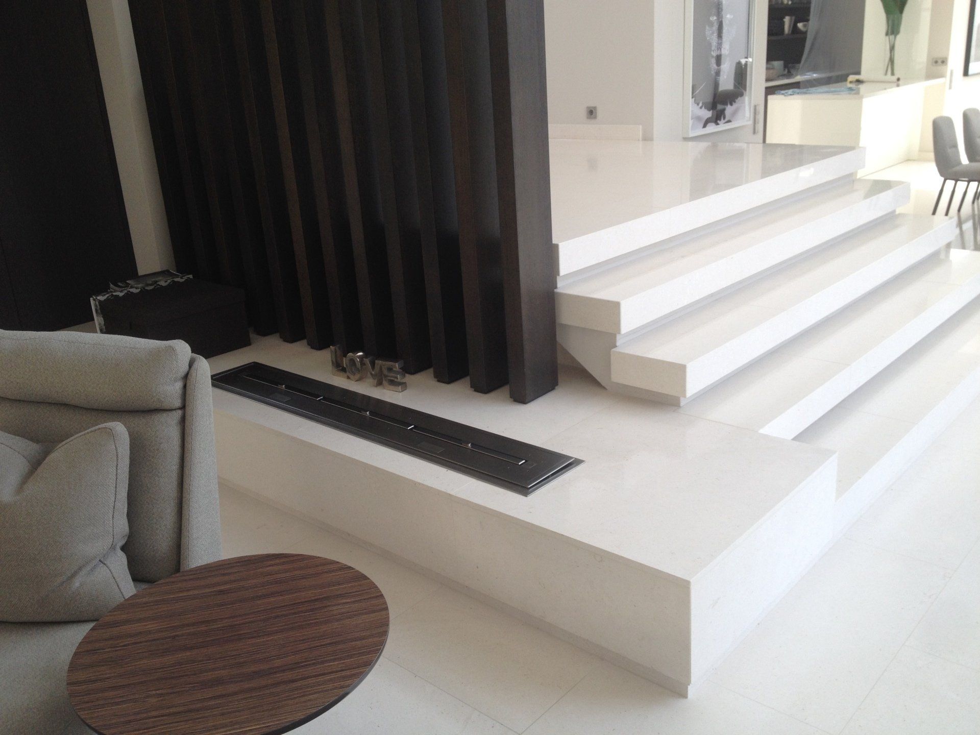 Escaliers en staff par Particulier