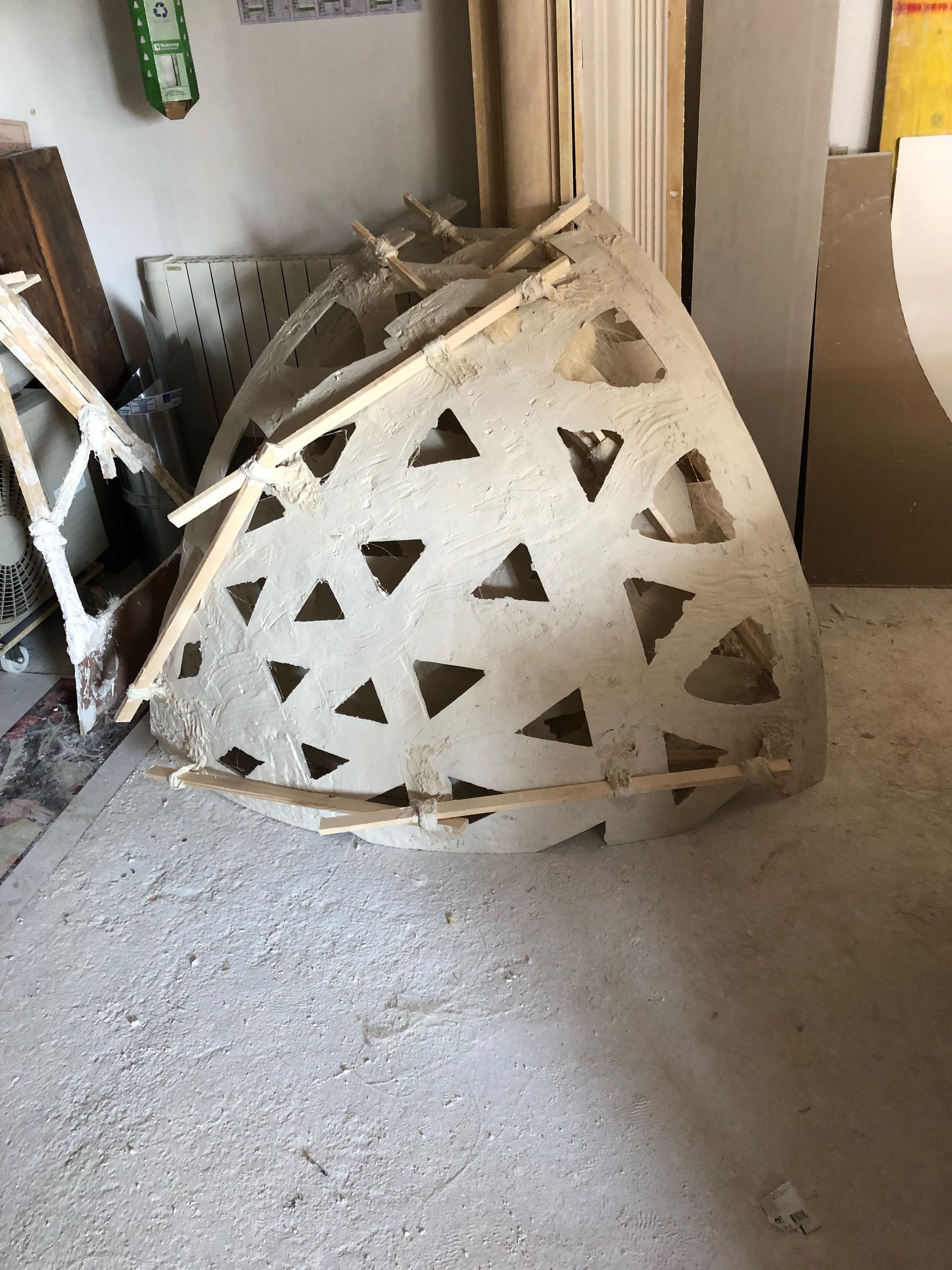 Découpage de la coupole