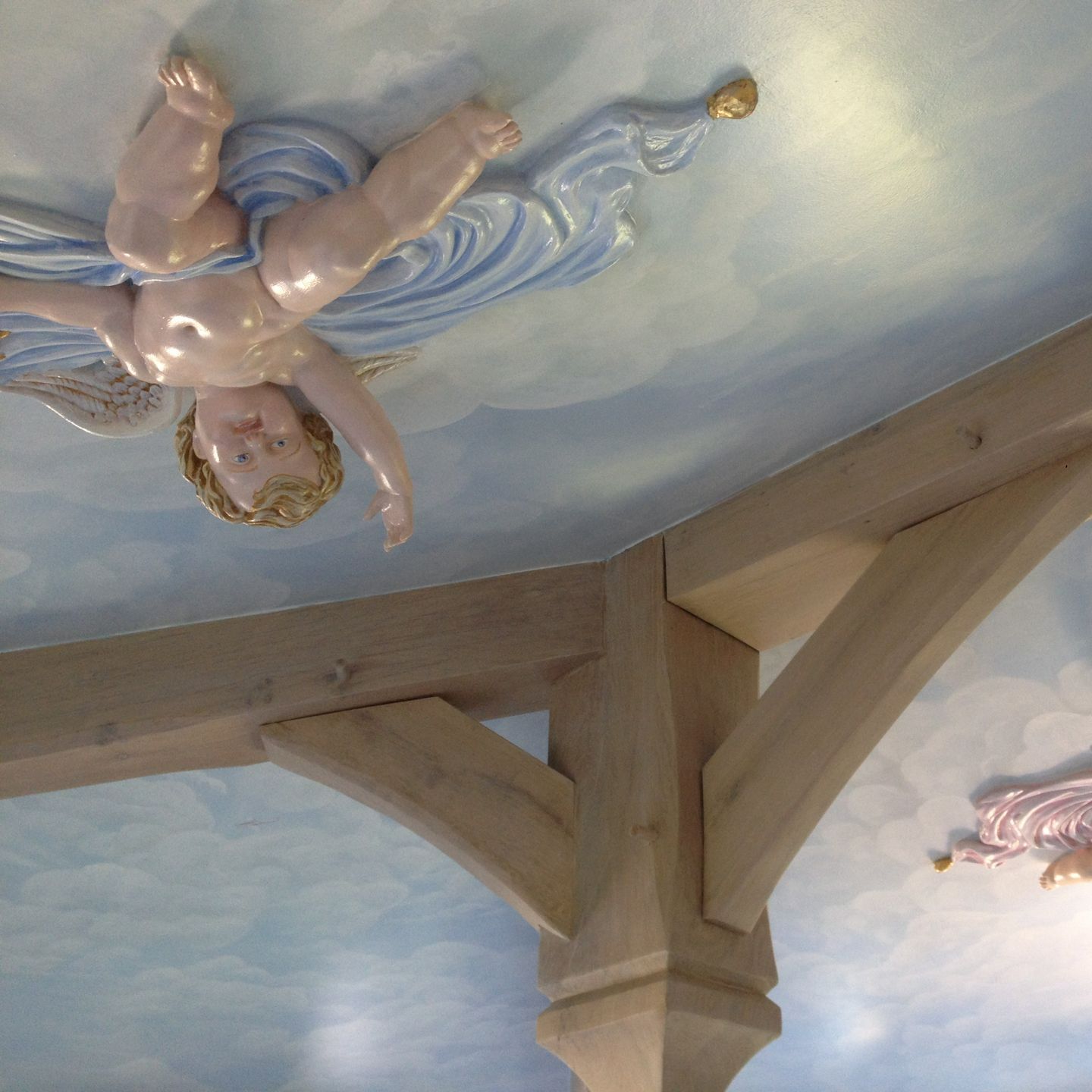 Moulure ange pour plafond