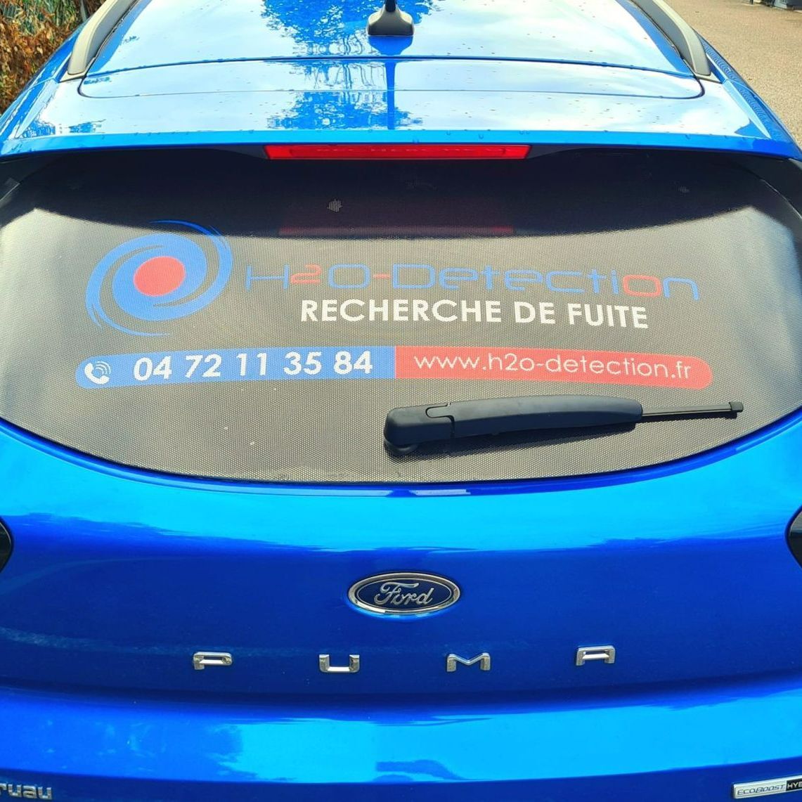 La voiture de H²0-Détection.