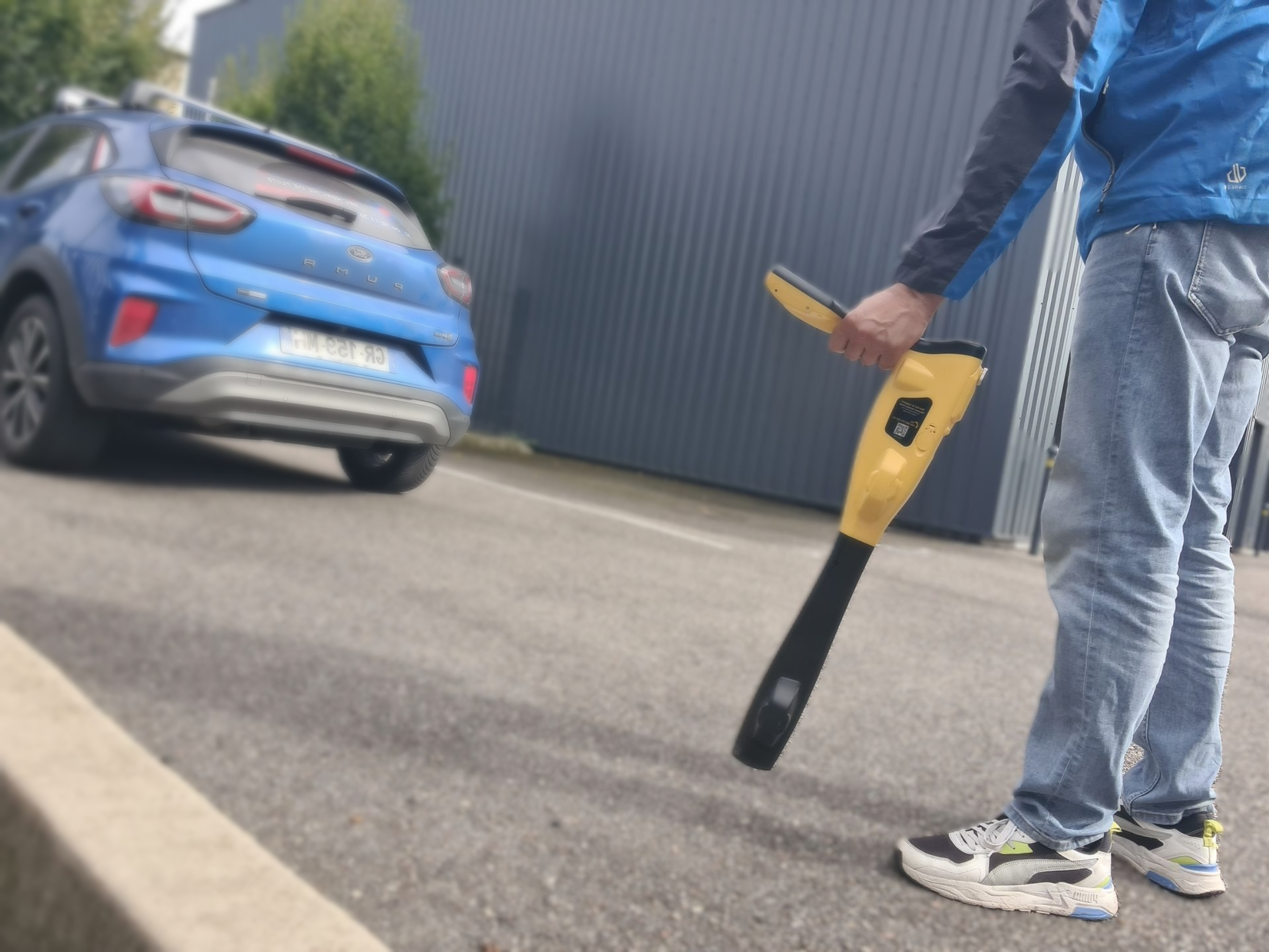Détection de réseau à l'aide de gaz traceur.