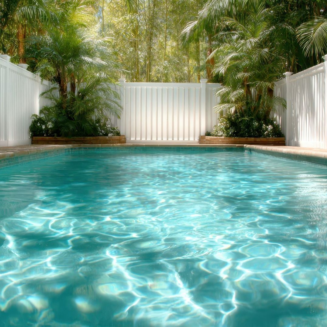 Une piscine.