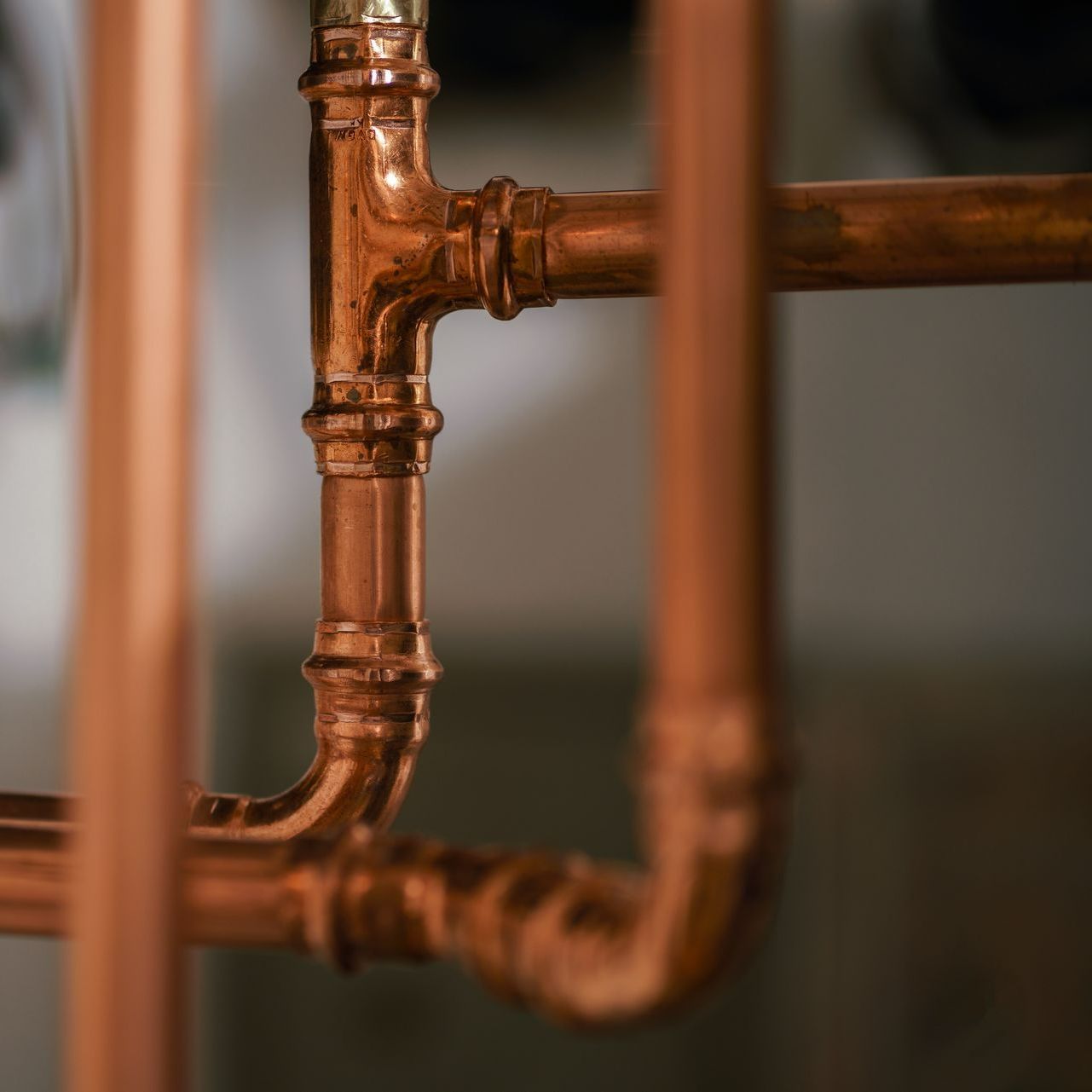 Canalisation de chauffage.