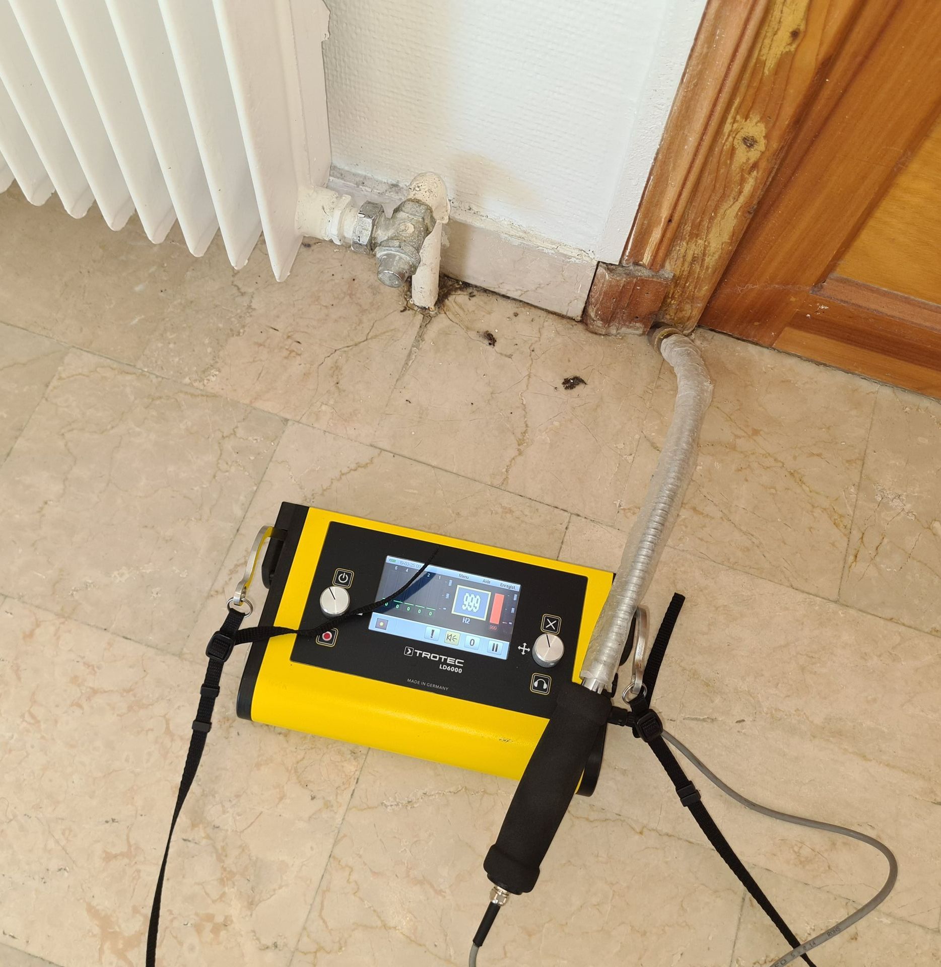 Vision thermique et gaz traceur.