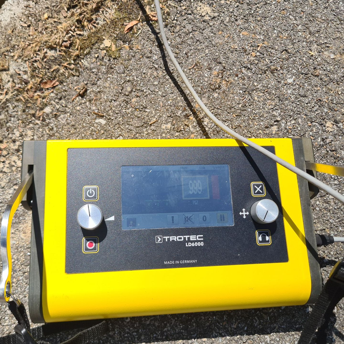 Détection de réseau à l'aide de gaz traceur.