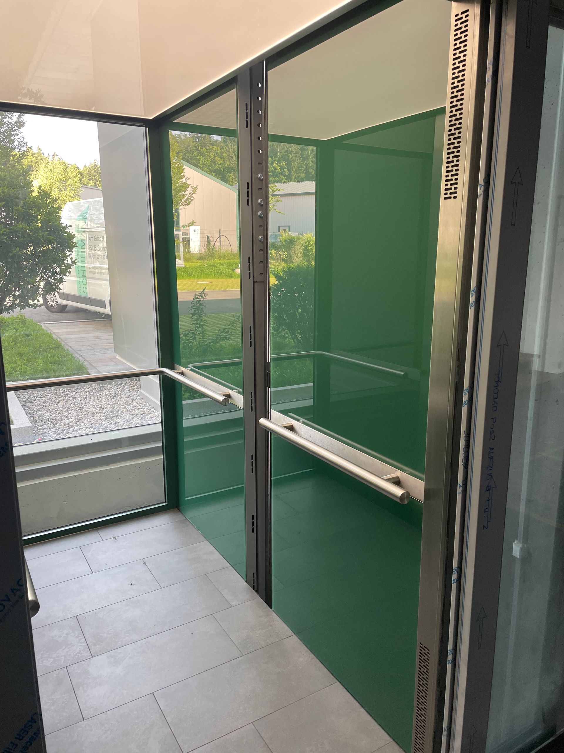 Bedrucktes / Lackiertes Glas