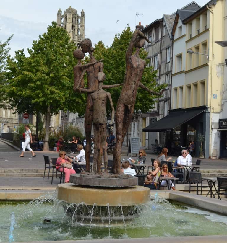 Rouen sous l'Occupation en marche