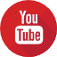 Logo youtube texte blanc
