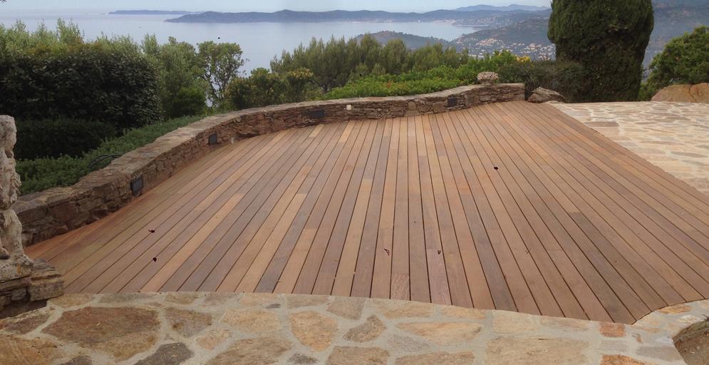 Toulon création de terrasse en bois