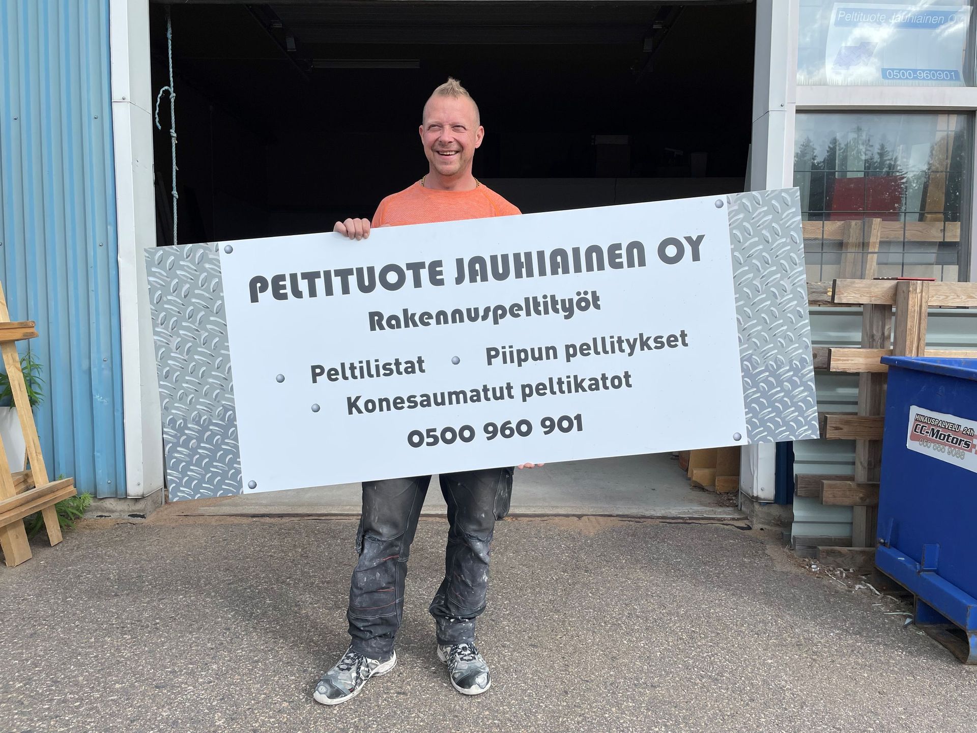 peltituotejauhiainen